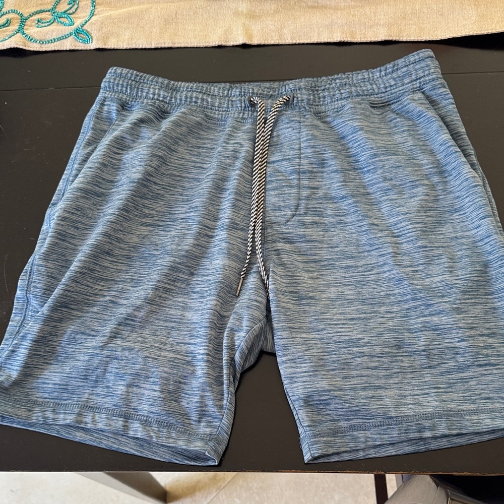 Billabong Heathered Blue Athletic Shorts